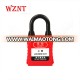 25mm Dust-Proof Waterproof Plastic Nylon Shackle Safety Padlock