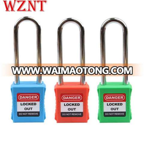 Custom engraved padlocks,OEM Colorful Master Keyed Safety Padlock