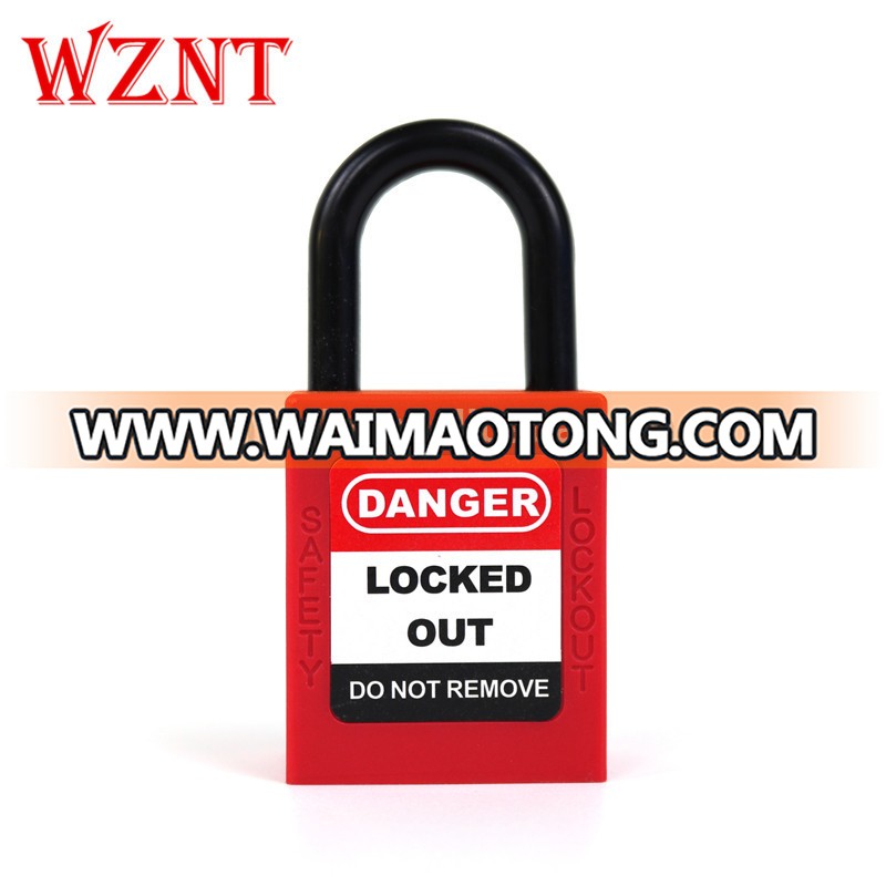 25mmRed Non Conductive Safety Padlock with Same Master Key